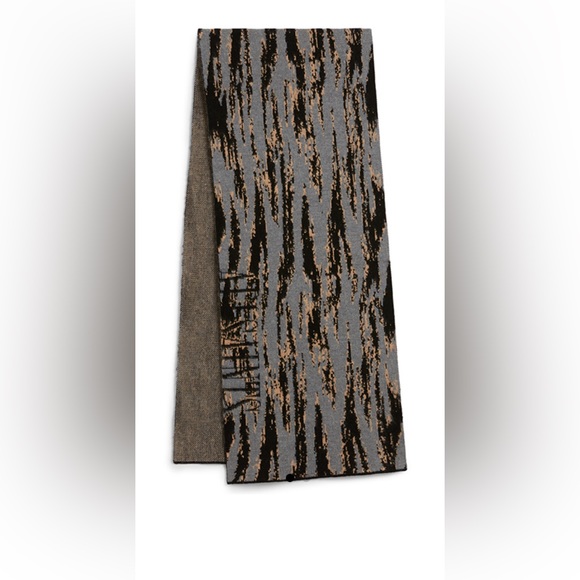 All Saints Accessories - AllSaints Camo Merino Wool Scarf NWT